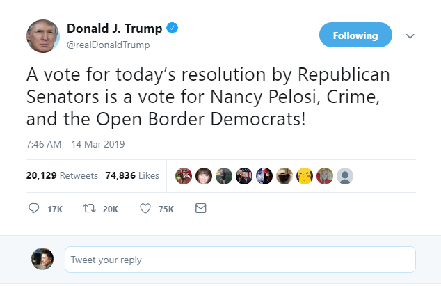 tweeter của ông trump
