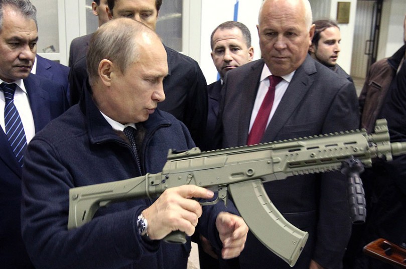 putin thử súng