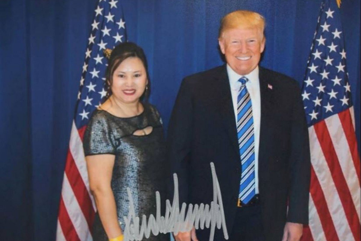 Trump và Li "Cindy" Yang 