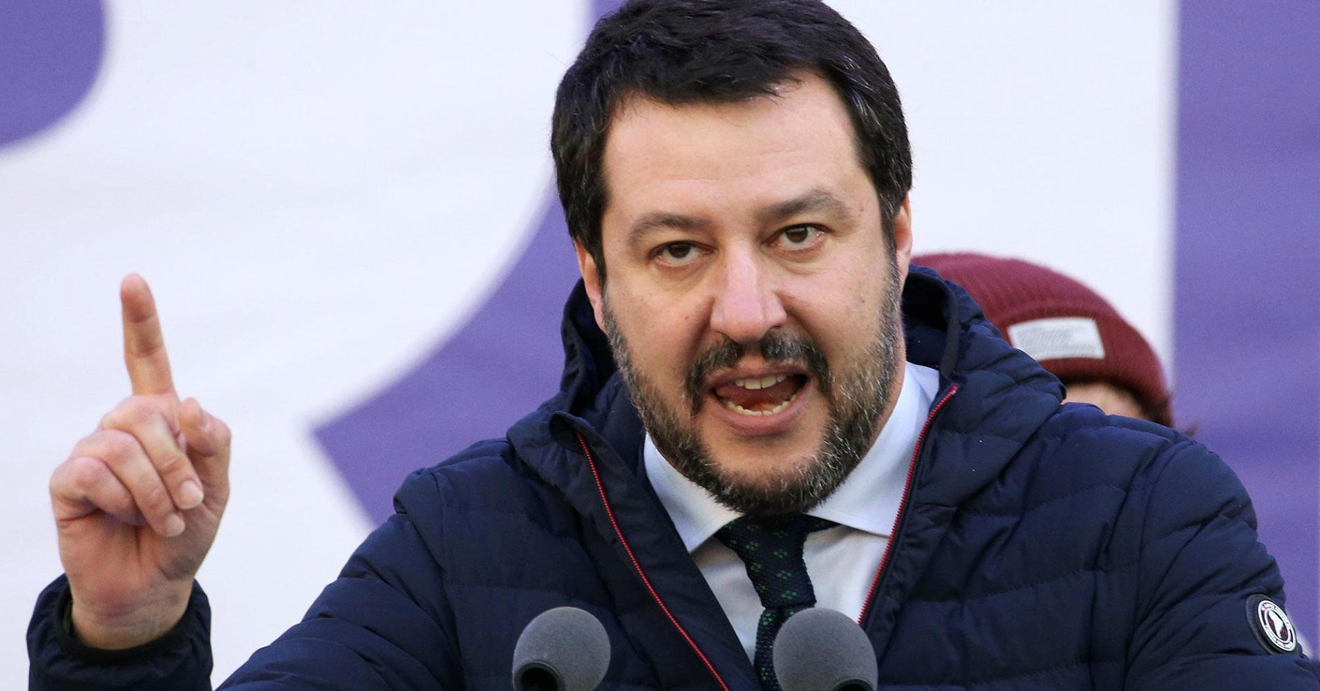 Bộ trưởng Nội vụ Ý Matteo Salvini 