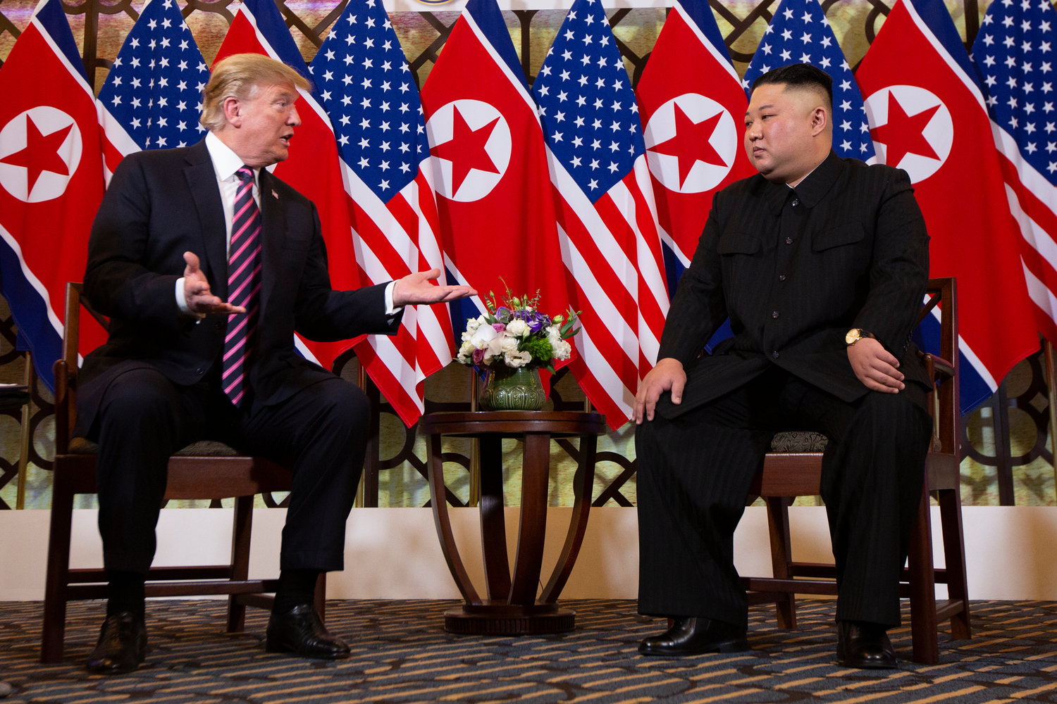 Tổng thống Trump và Chủ tịch Kim