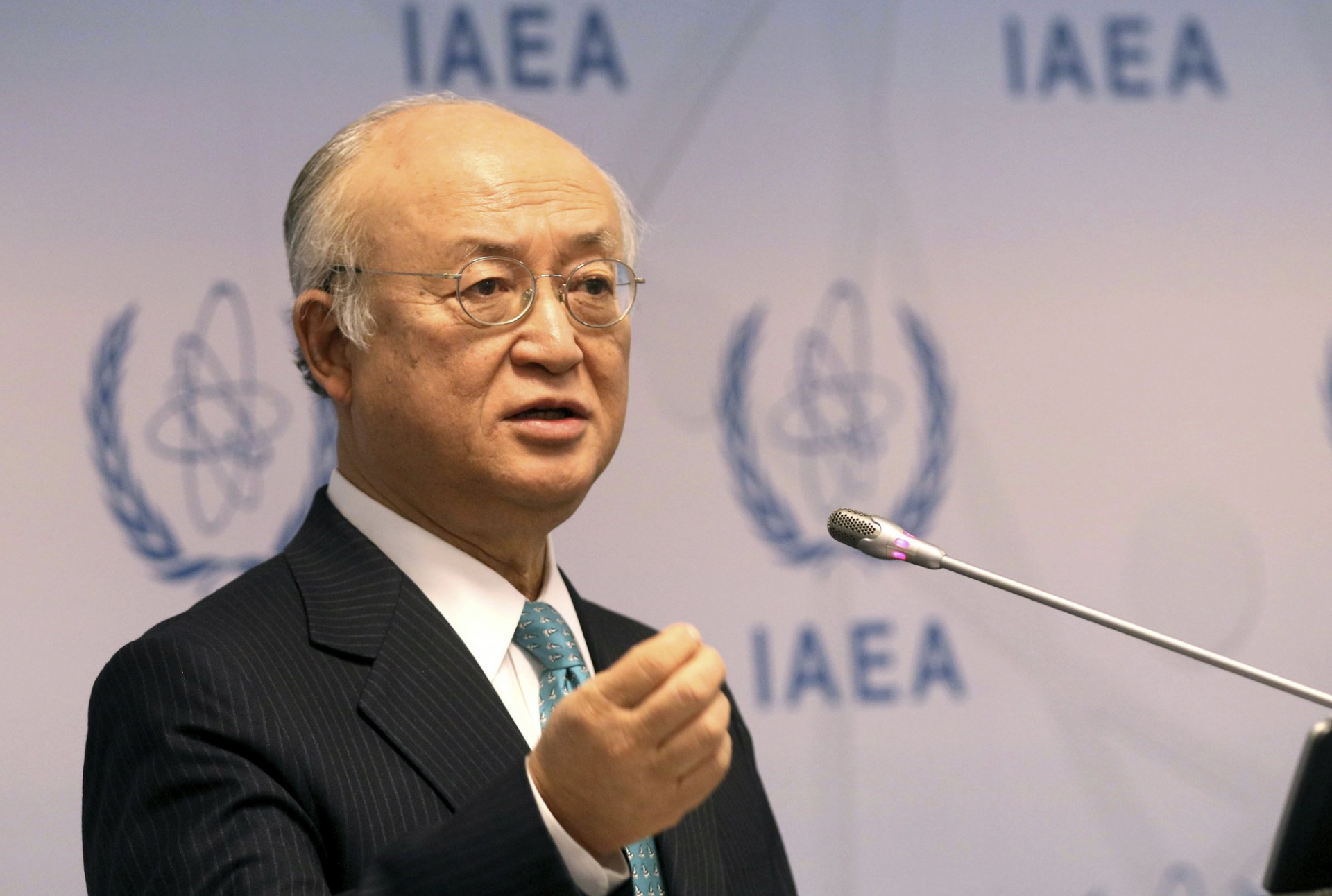 Giám đốc Cơ quan Năng lượng Nguyên tử Quốc tế (IAEA) Yukiya Amano