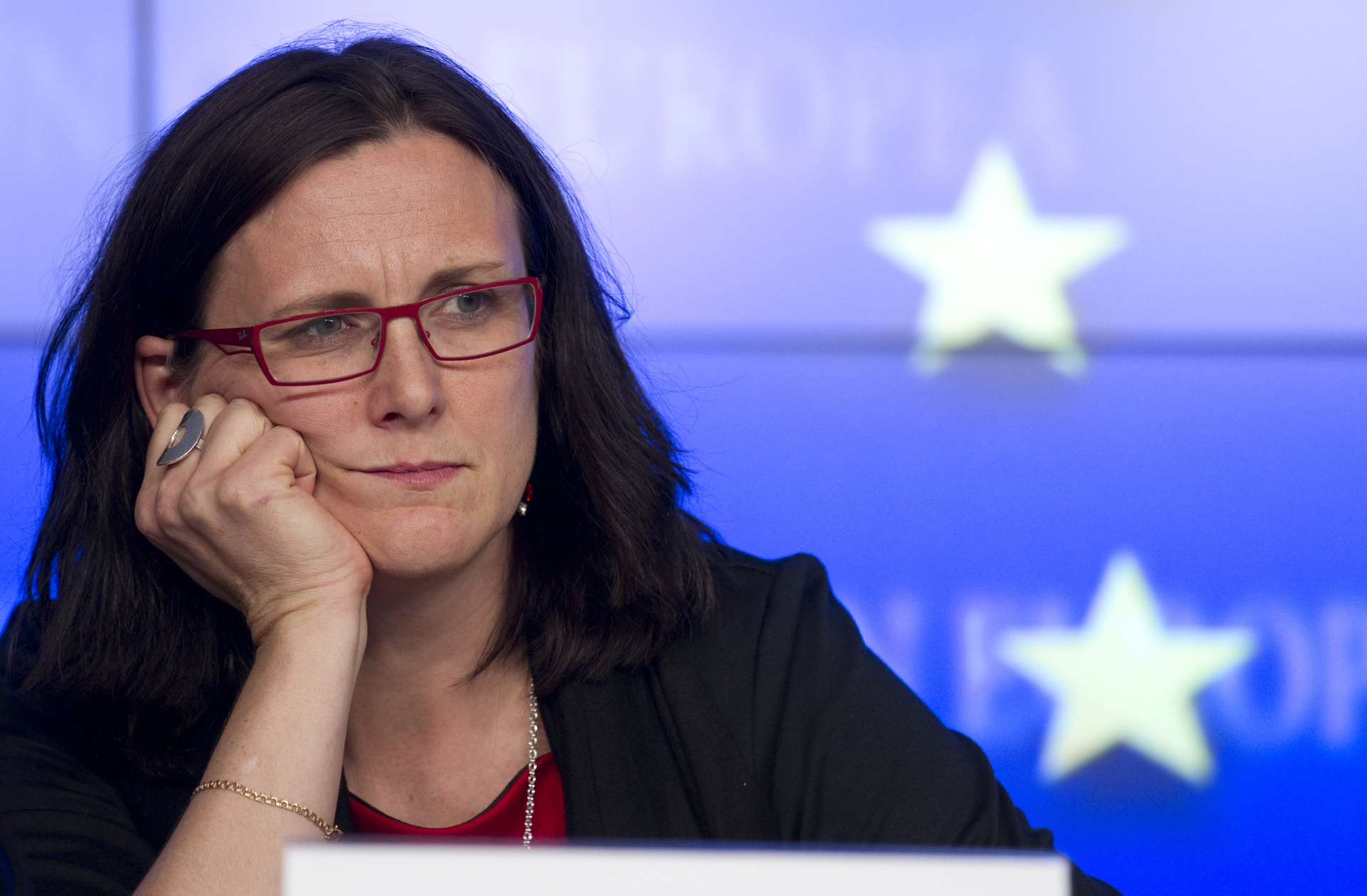 Ủy viên phụ trách thương mại của Liên minh châu Âu (EU) Cecilia Malmstrom 