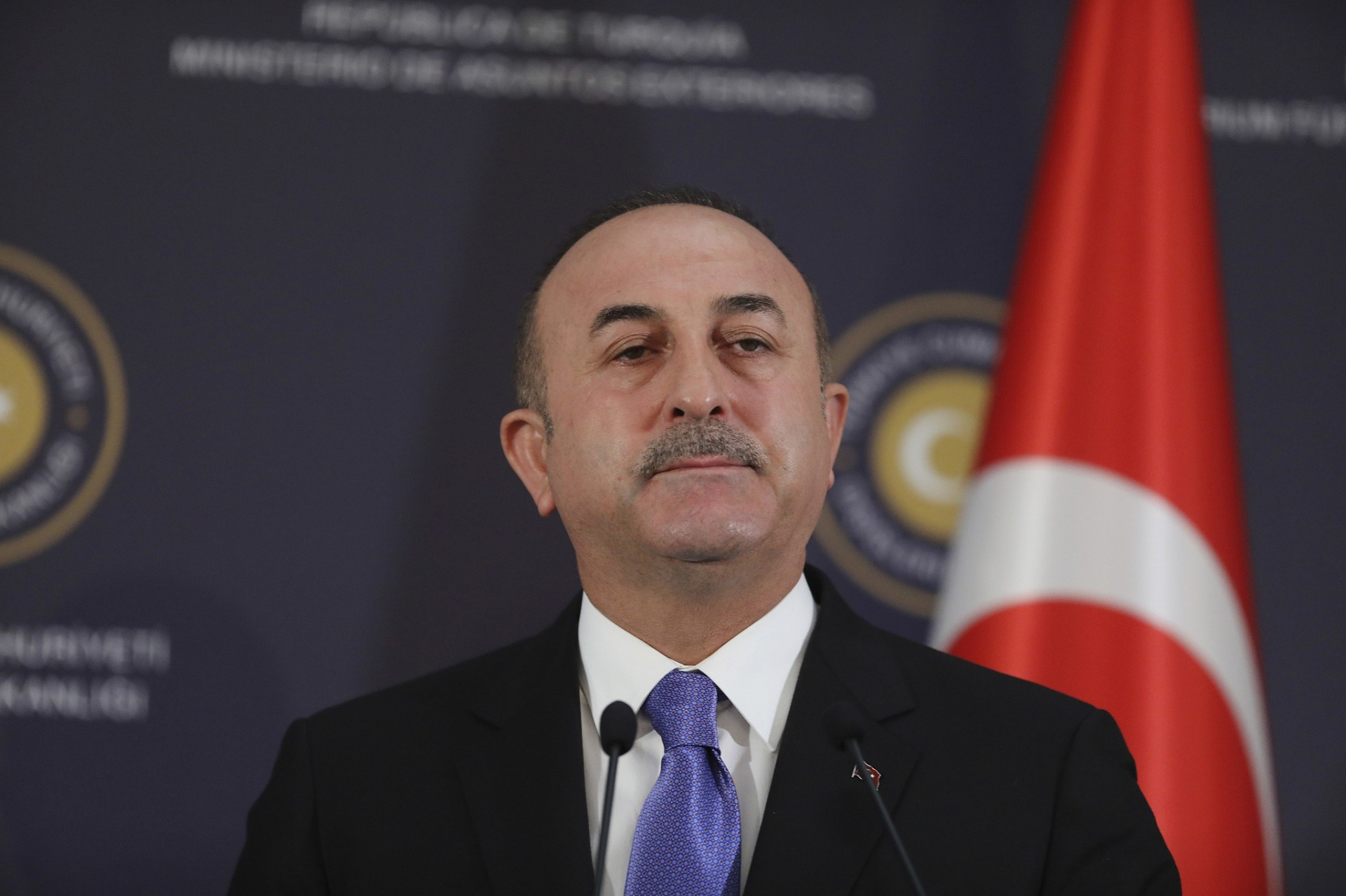 Ông Mevlut Cavusoglu Bộ trưởng Ngoại giao Thổ Nhĩ Kỳ
