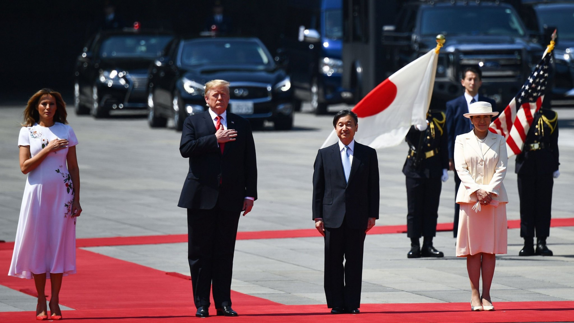  Donald Trump và Nhật Hoàng