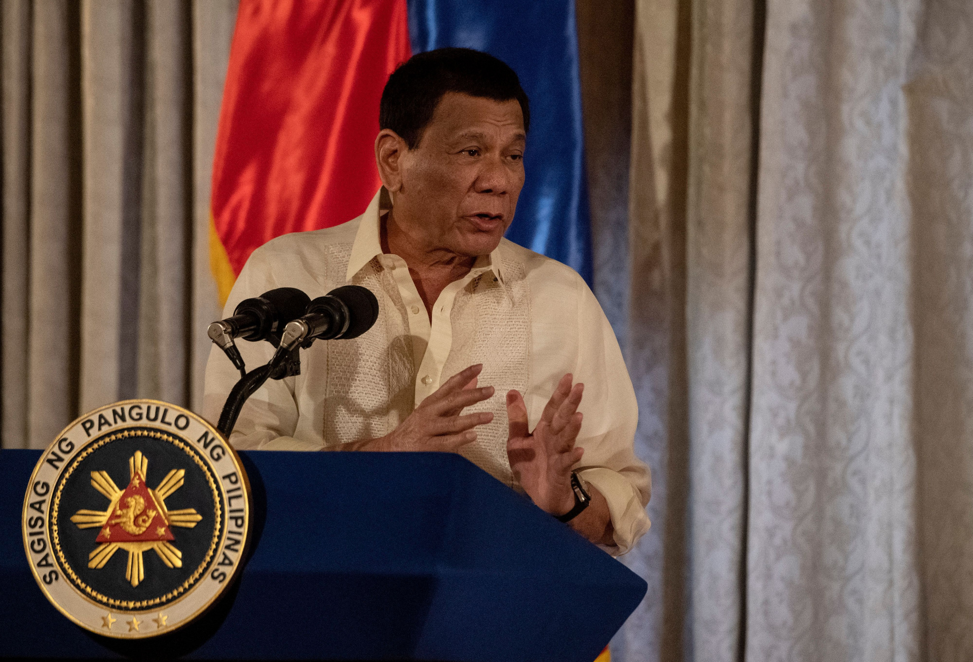 Tổng thống Philippines Rodrigo Duterte
