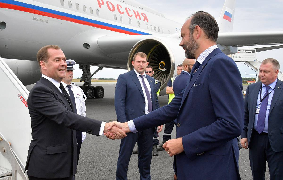 Thủ tướng Nga Dmitry Medvedev