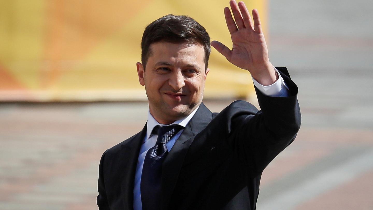 Tổng thống Ukraine Volodymyr Zelensky
