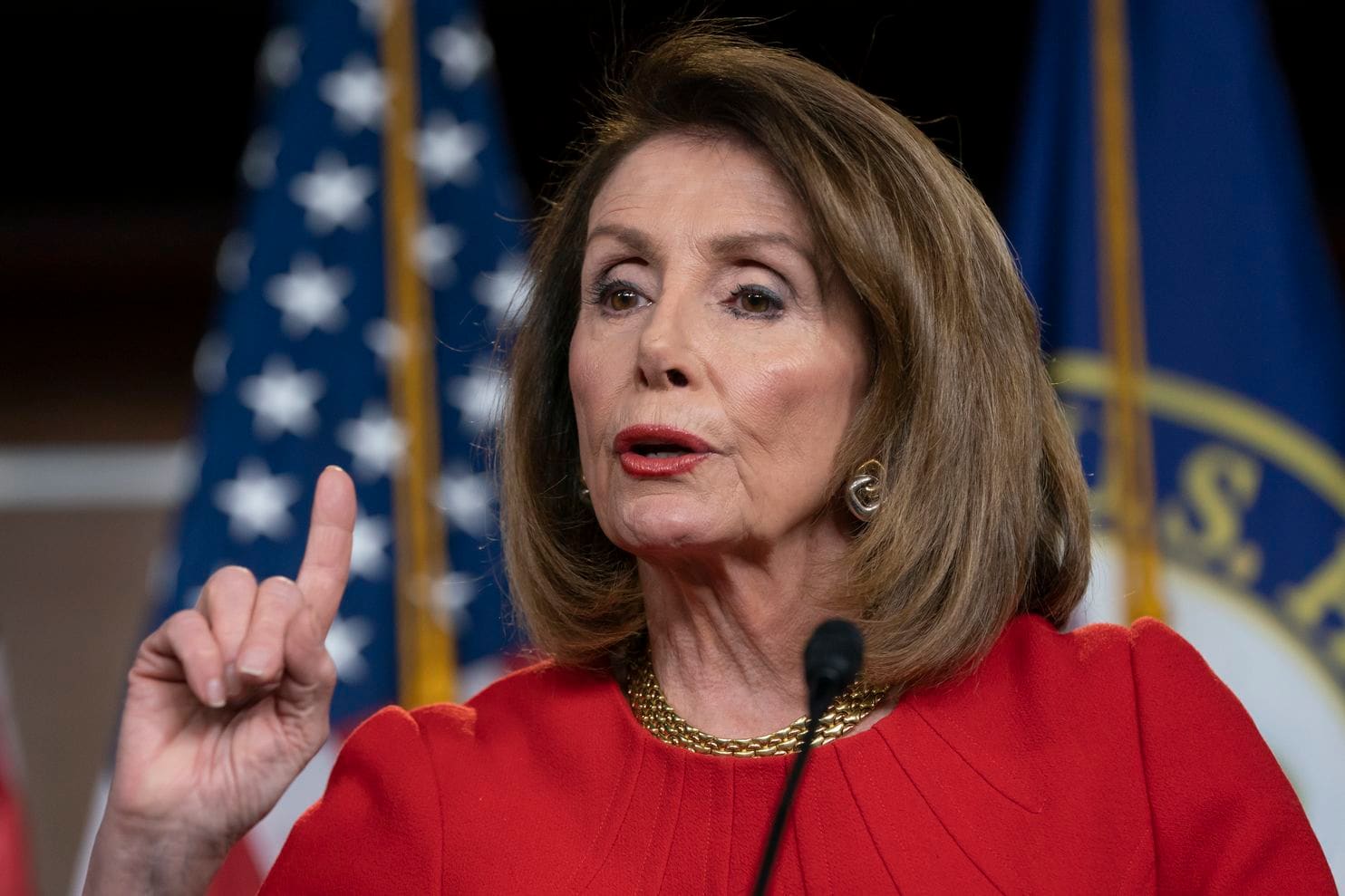 Chủ tịch Hạ viện Mỹ là bà Nancy Pelosi