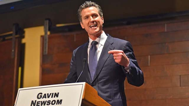 Thống đốc bang California Gavin Newsom