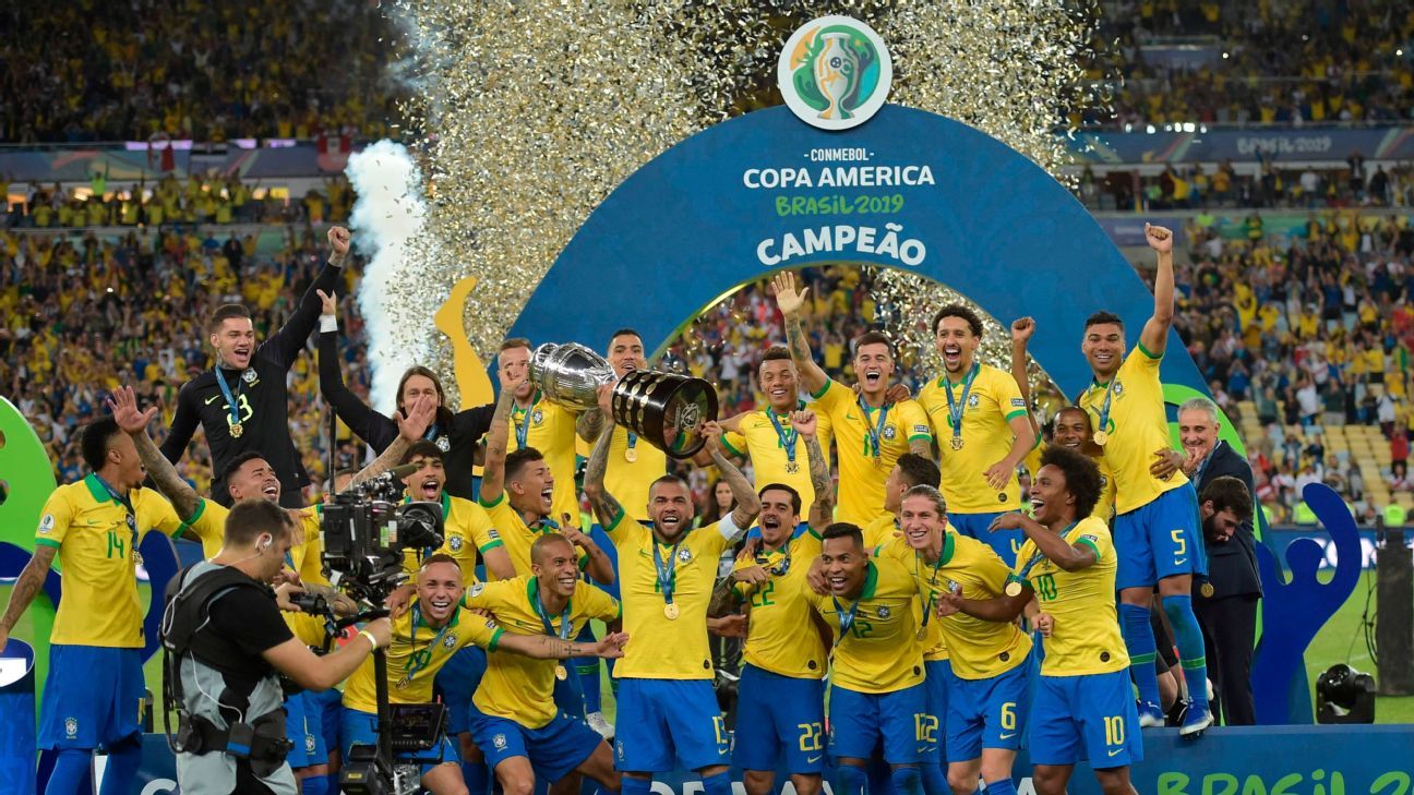 đội tuyển Brazil vô địch Copa America 2019