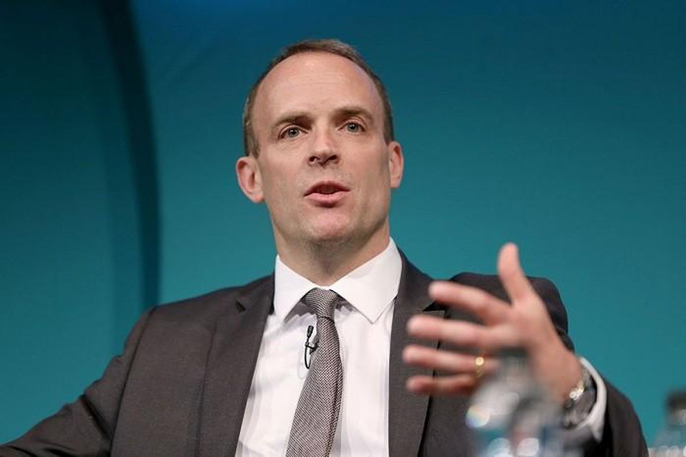 Ngoại trưởng Anh Dominic Raab 