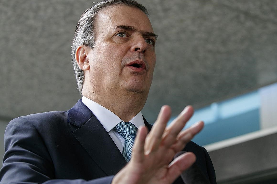 Ngoại trưởng Mexico Marcelo Ebrard