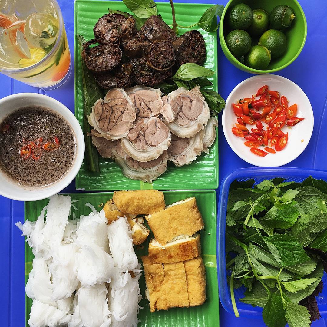 Bún đậu mắm tôm Thụy Khuê