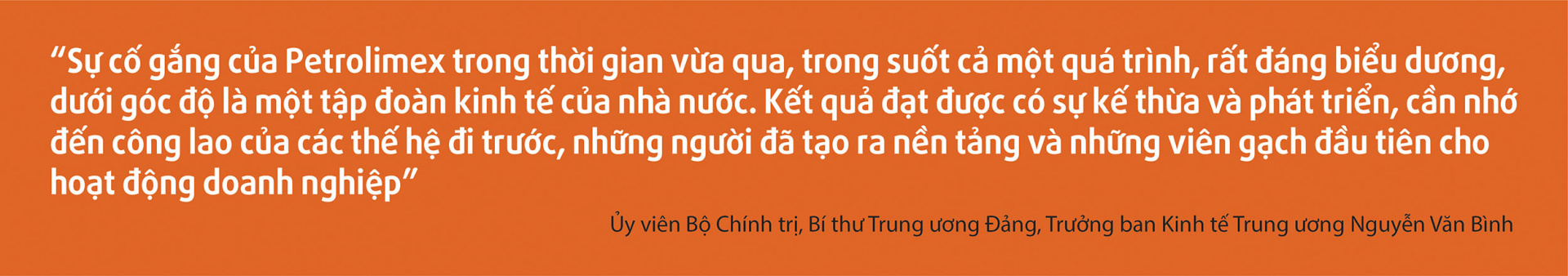 Trưởng ban Cwin.com giải trí hiện đại Trung ương Nguyễn Văn Bình đánh giá cao sự nỗ lực của Petrolimex