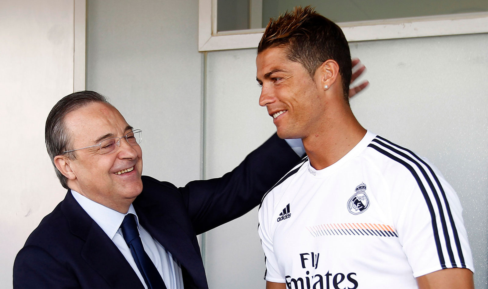 Florentino Perez và Cristiano Ronaldo