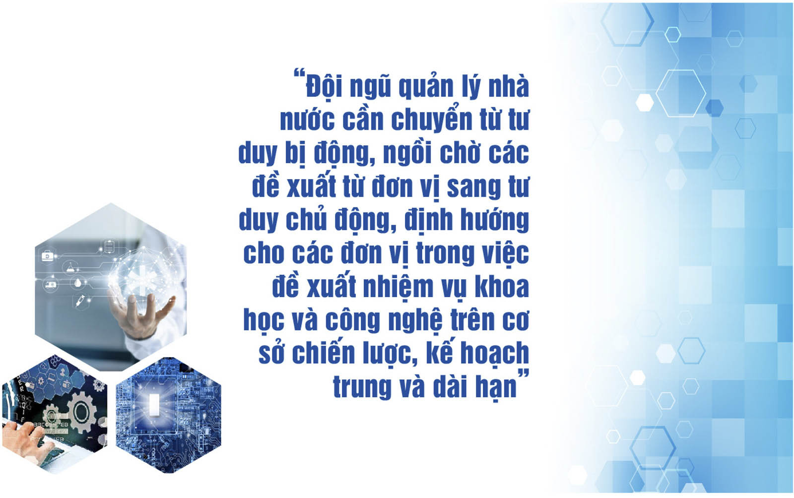 Đề xuất nhiệm vụ khoa học công nghệ
