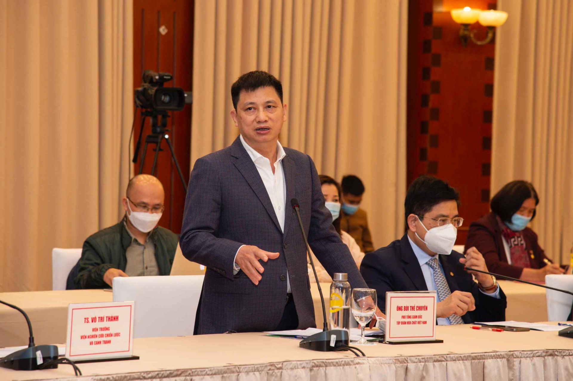 Ông Bùi Thế Chuyên - Phó Tổng Giám đốc Tập đoàn Hóa chất Việt Nam