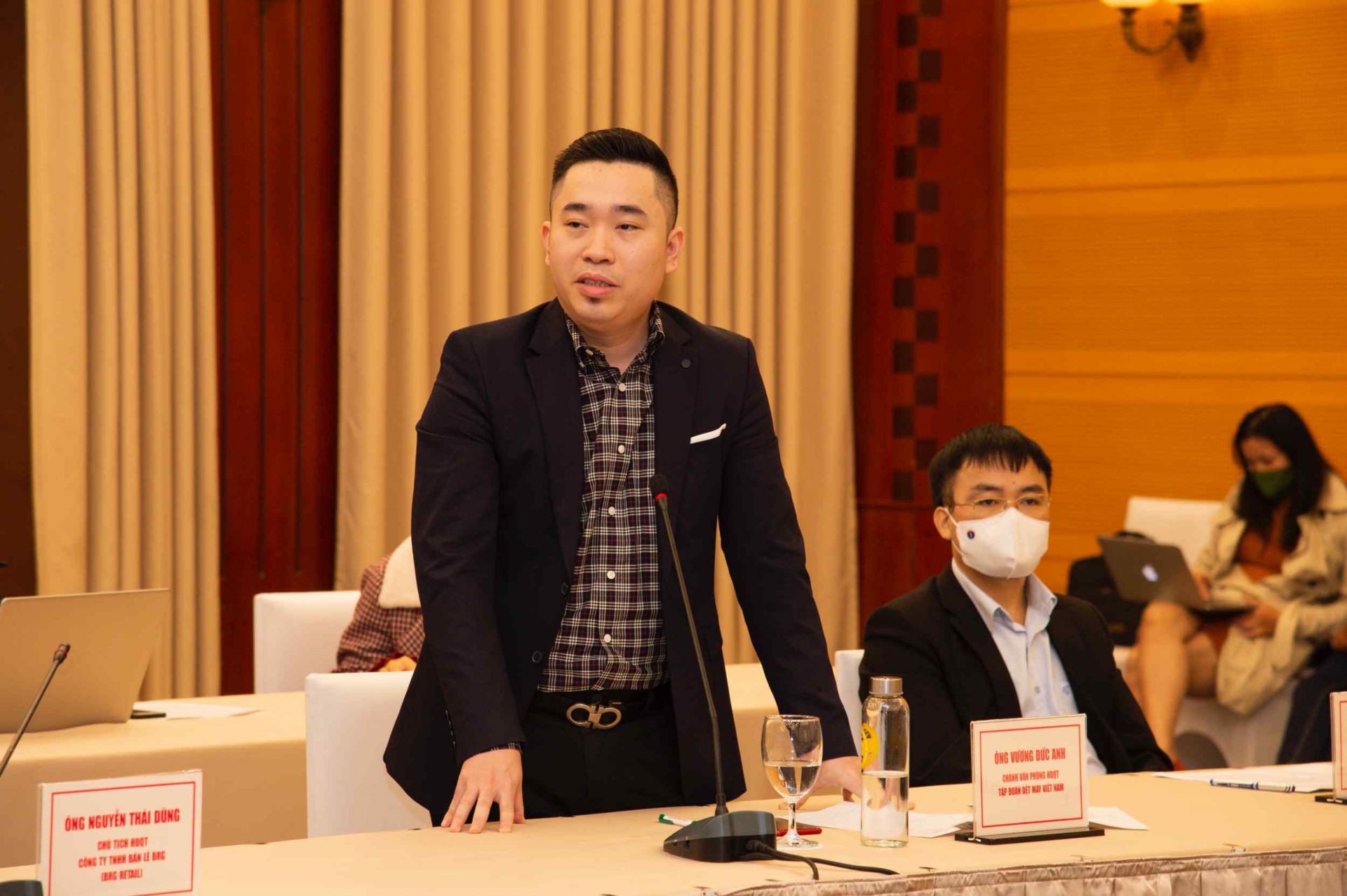 Ông Vương Đức Anh - Chánh Văn phòng HĐQT Tập đoàn Dệt may Việt Nam