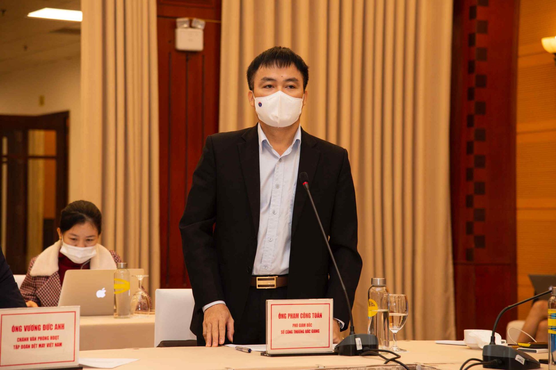 Ông Phạm Công Toản - Phó Giám đốc Sở Công Thương tỉnh Bắc Giang