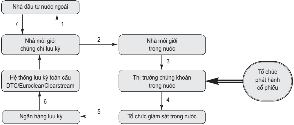 Trình tự phát hành chứng chỉ lưu ký