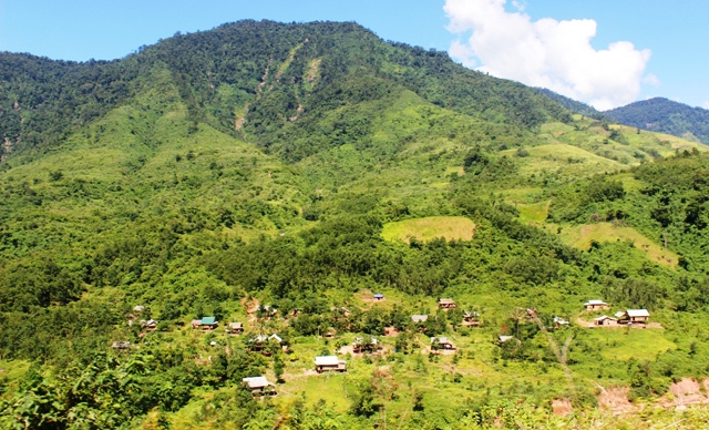 núi giăng màn