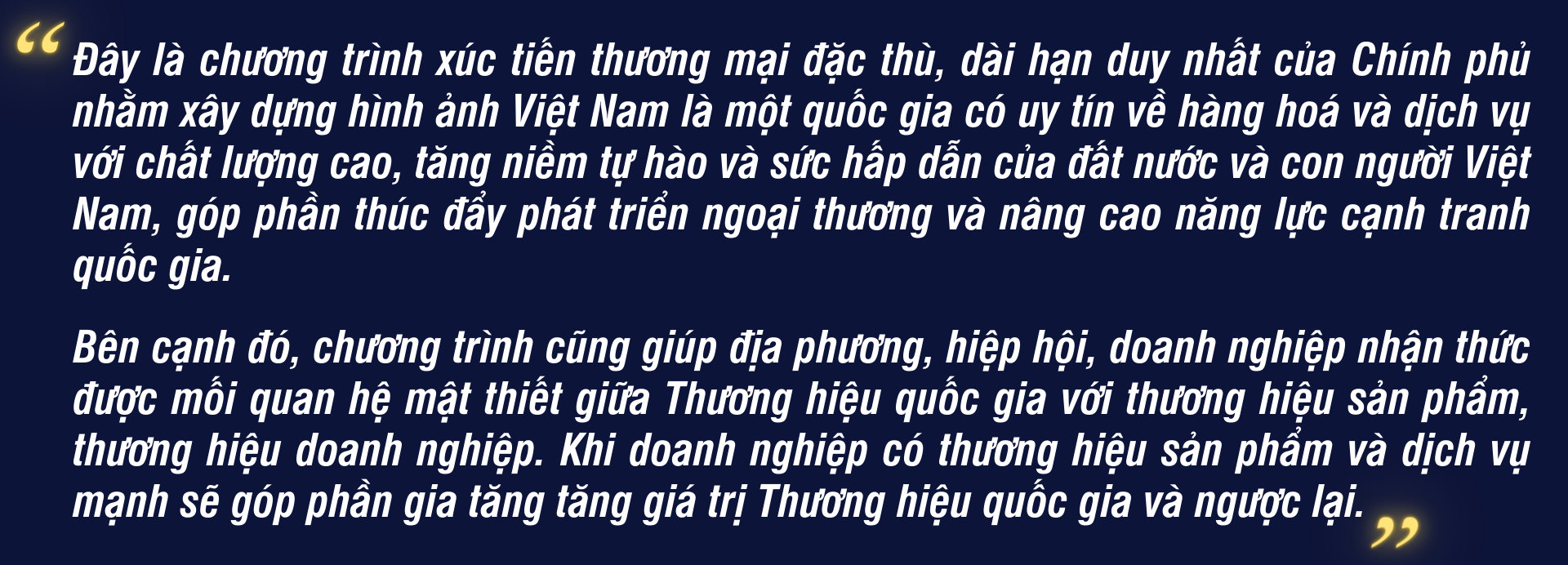 Thương hiệu Quốc gia