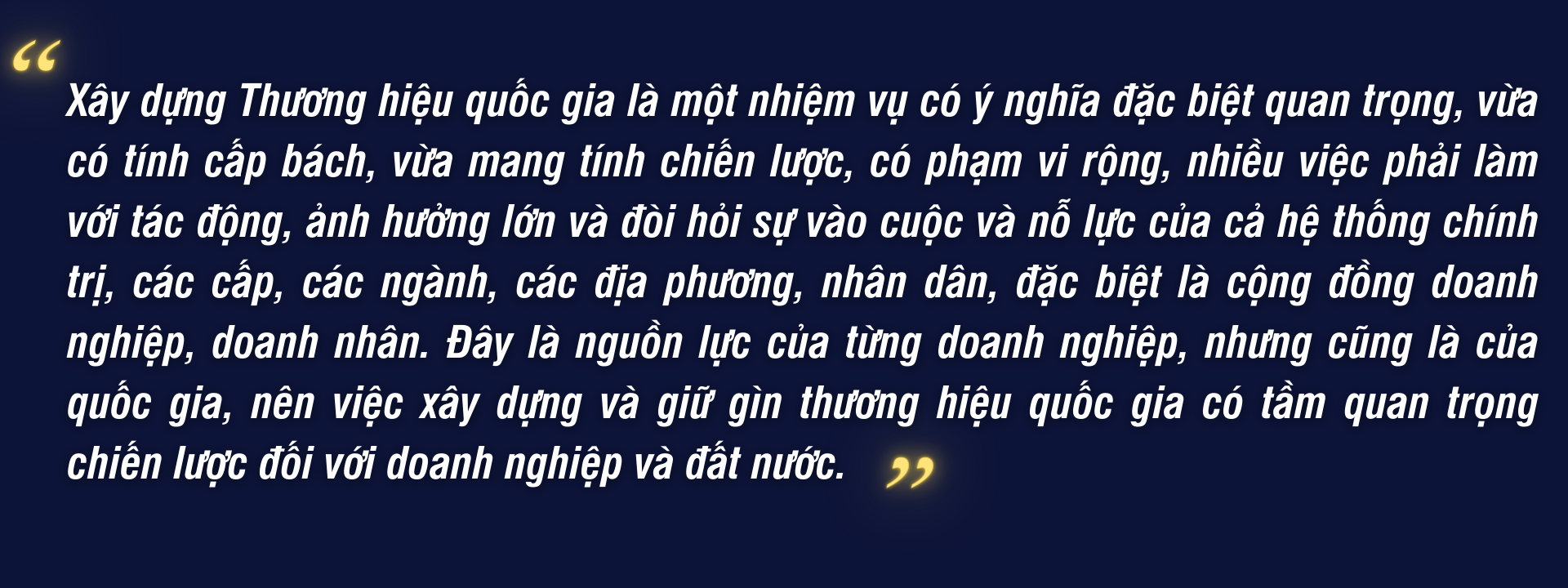 Thương hiệu Quốc gia