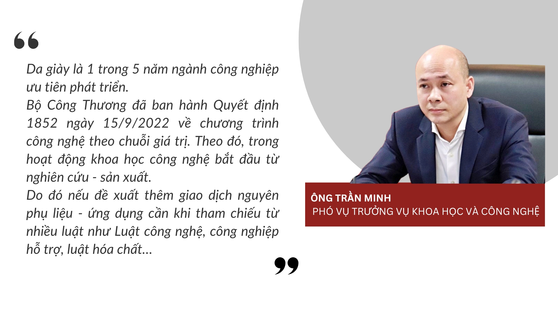 Giải pháp đột phát tạo chuỗi giá trị bền vững cho ngành da giày