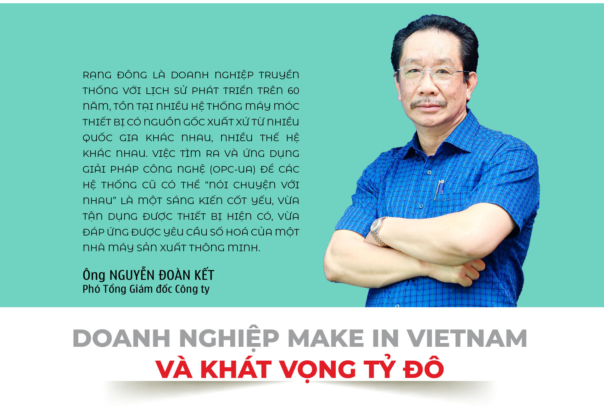 Khát vọng Rạng Đông và hành trình 60 năm làm theo lời Bác 