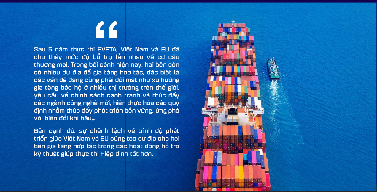 hiệp định EVFTA 5 năm