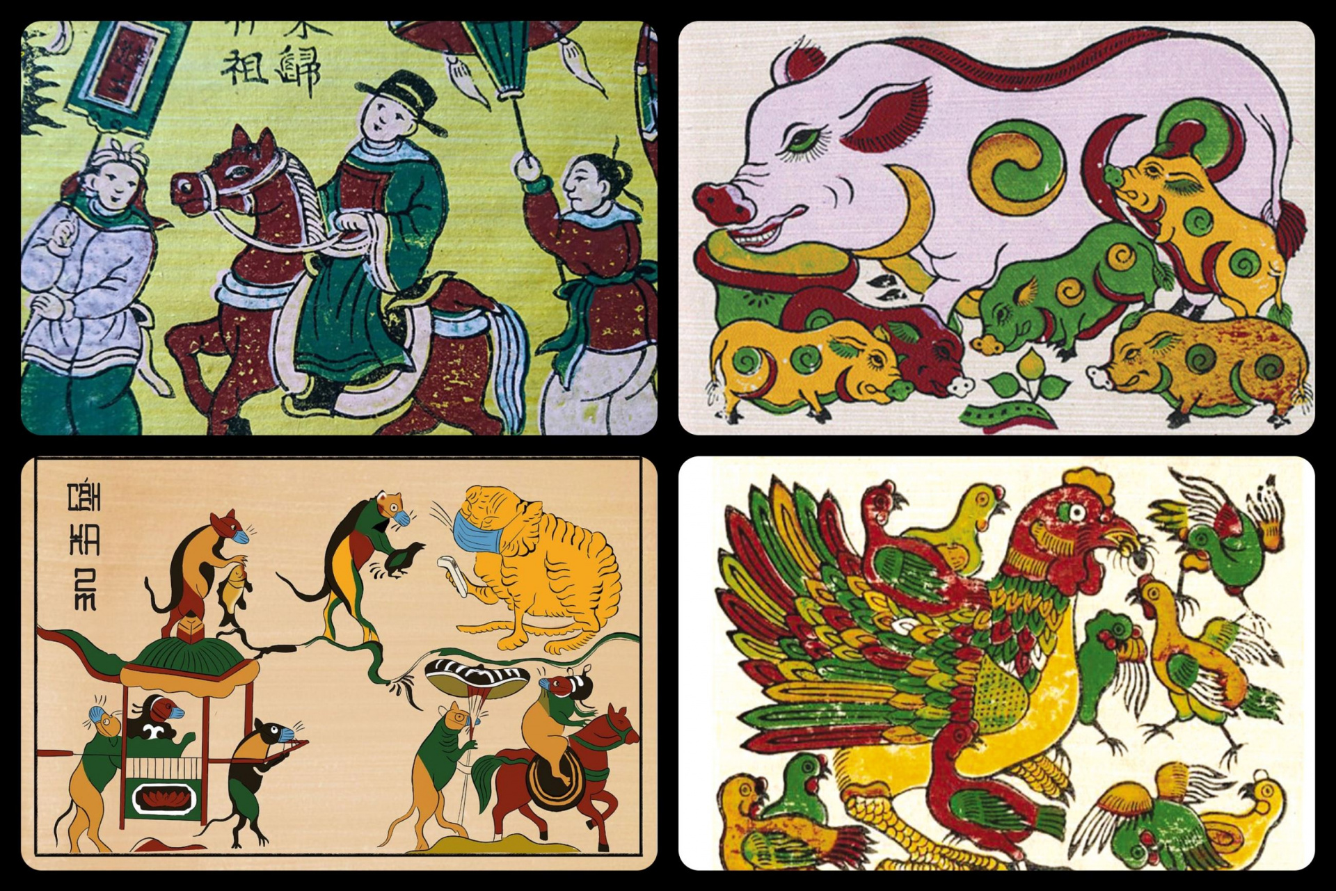 tranh dân gian đông hồ