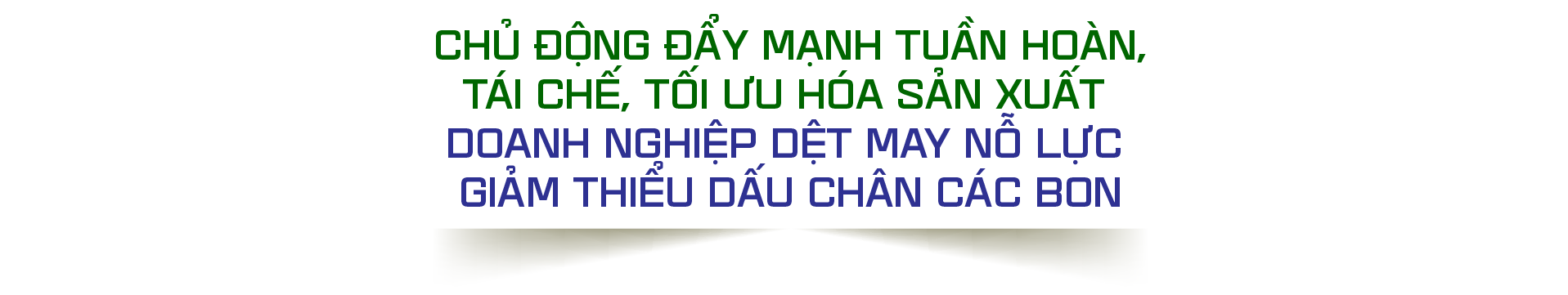 tái chế dệt may