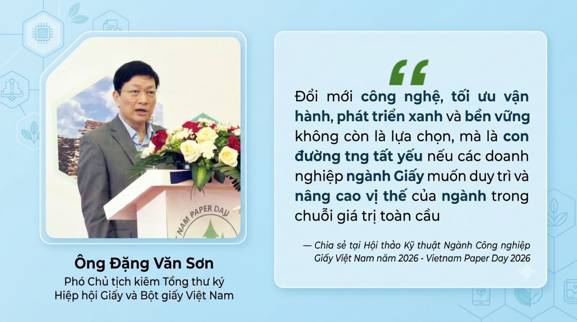 nói về ngành Giấy