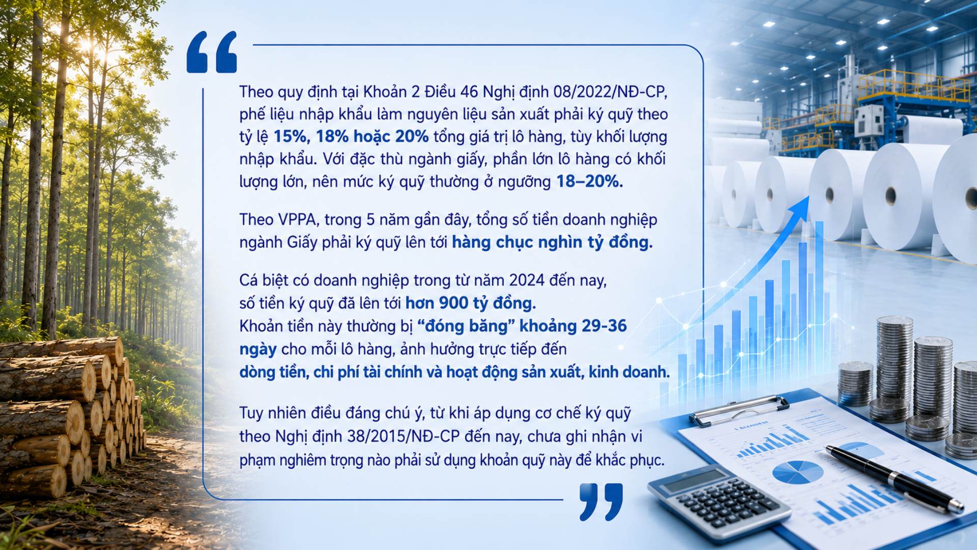 quy định môi trường ngành Giấy