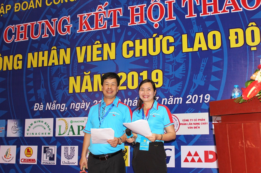 chung kết hội thao ngành hóa chất